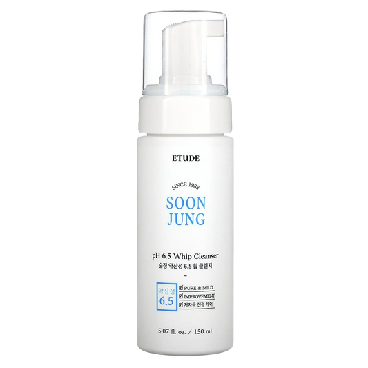 ETUDE Soon Jung pH 6.5 Whip Cleanser